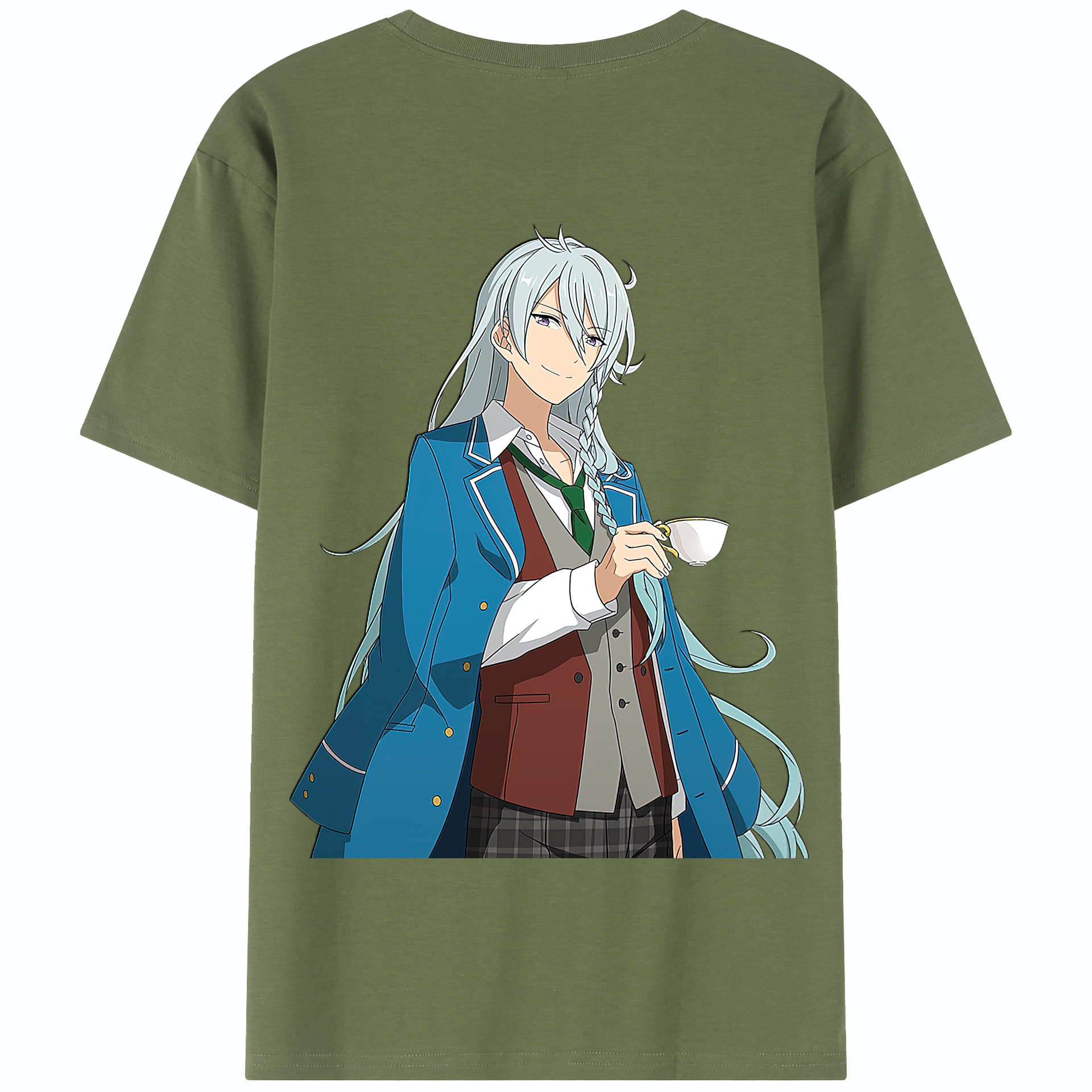（画像用） あんさんぶるスターズ! Ensemble Stars 綿100％半袖Tシャツ（背面プリント）